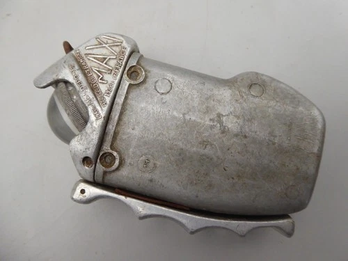 (T) VINTAGE FRENCH ALUMINIUM DYNAMO TORCH BRETTON CLUSES MAXI TORCH