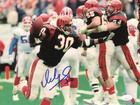 ICKEY WOODS #30 SIGNED 11x14 UNLV & CINCINNATI BENGALS RUNNING BACK SHUFFLE JSA — photo 2