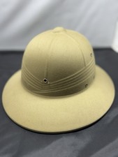 US Military Vietnam war Era Pith Safari Sun Hat Waterproof Dsa 100- 1863