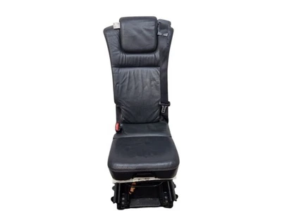 Sitz mitte hinten Leder Schwarz weiss Klappbar Kindersitz R-Line passt für VOLVO - Bild 1 von 4