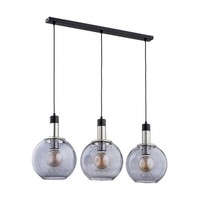 HäNgelampen Chrom Schwarz Silber Modern 3X60W/E27
