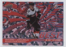 2023 Upper Deck CHL Best Is Yet To Come Red 18/125 Maveric Lamoureux #BYC-32 l5j