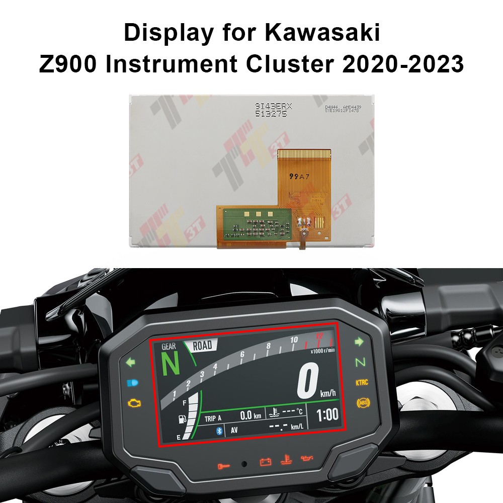 アクセサリー 115p077m629 Display for Kawasaki Z900 Z650 Z H2 Ninja 650 Z1000SX ZX10R
