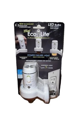 Mini Eco Lite Power Failure Light Handheld And Night Light Combo NEW SEALED!