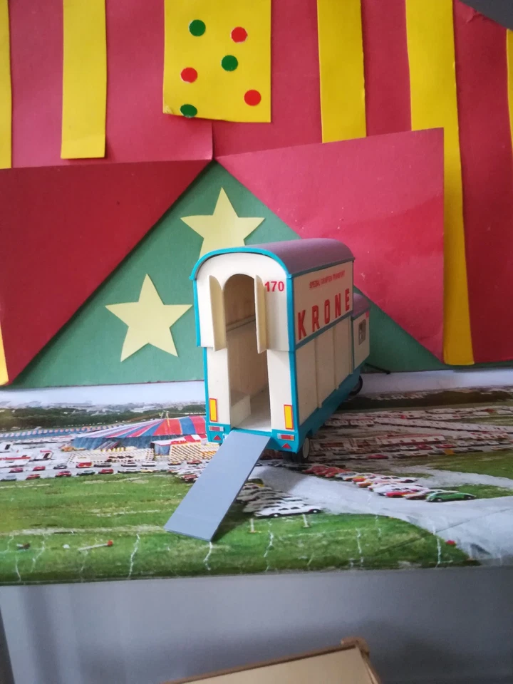 Circus Krone " Giraffentransportwagen " Nr.: 170 mit Rampe - Bild 2 von 4