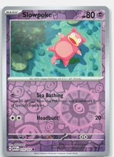 Slowpoke Reverse Holofoil Common SV: Scarlet & Violet 151 079/165 NM