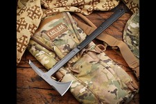 RMJ Tactical Eagle Talon Tomahawk Limited Edition S7 w/ G-10 Handles & Sheath