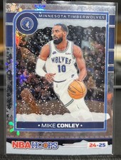 2024-25 Panini Nba Hoops - Mike Conley #191 Premium Winter Prizm