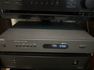 NAD RDS Stereo AM/FM Tuner C-420 Please read