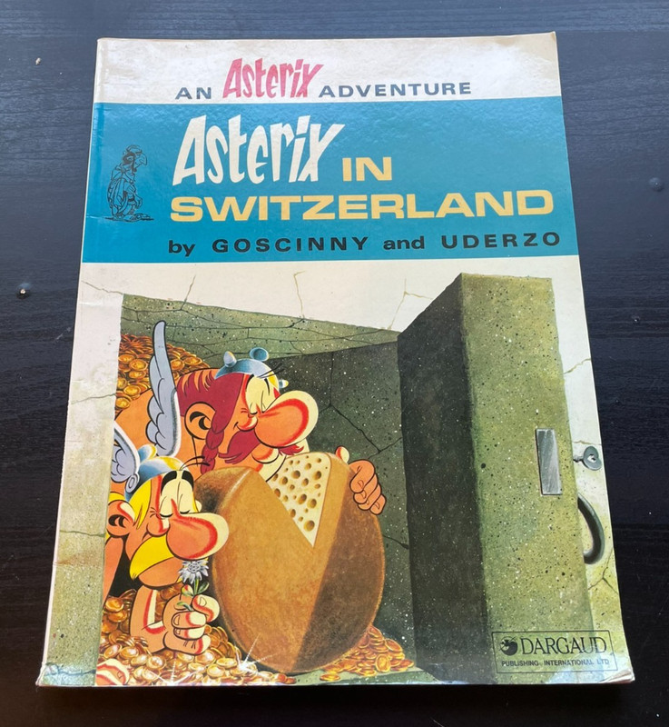 Asterix In Switzerland - by Goscinny and Uderzo - PB - 1986