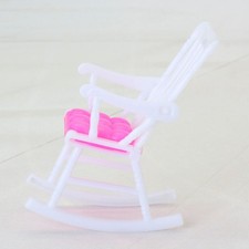 Mini mecedora para muñecas juguetes de rol accesorios para niños niños niñas
