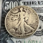 1947 D Walking Liberty Silver Half Dollar - Nice Grade - Combined Shipping