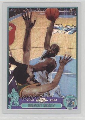 2003-04 Topps Chrome Refractor Baron Davis #29