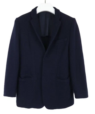 EMPORIO ARMANI Blazer Herren USA 50 Navy Blau Einreihig Wollmischung Dick - Bild 1 von 4