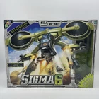 Hasbro GI Joe Sigma 6 DRAGONHAWK Heavy Armor Dropship 2.5" Scale 2006 Brand New