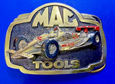 Mac Tools Racing Indy Car Limited Edition Promo The Great American Belt Buckle
