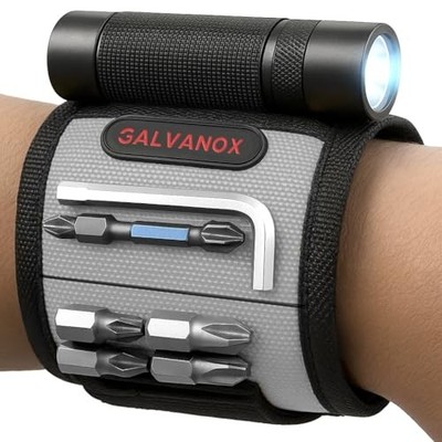 Galvanox Magnetic Wristband LED Flashlight Work Light