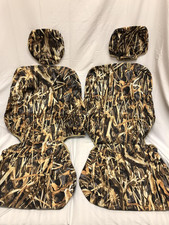 , Made to fit 1999-2004 Tacoma Front Low Back Sport Bucket Seat Covers in Camo E