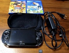 Sony PlayStation Vita PS VITA 3G/Wi-Fi PCH-1100 OLED Handheld Console Black