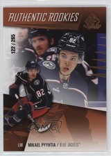 2023 Upper Deck SP Game Used Authentic Rookies Bronze /265 Mikael Pyyhtia 1t5l