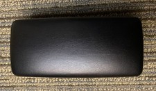 Authentic Versace Leather Hard Sunglass Case Black w/Gold Lettering Nice  Cloth