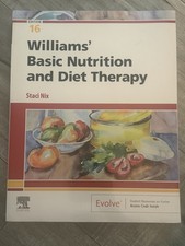 Williams' Basic Nutrition and Diet Therapy 16th Edition Staci Nix Elsevier PB