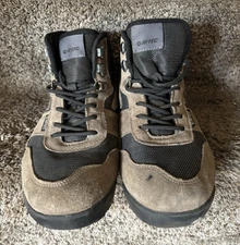 Hi-Tec Hiking Boots Men’s US 11 Crestone & Black Camp Trip Hike Leather Suede