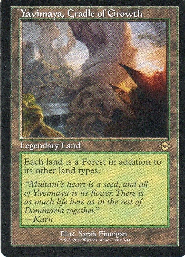 Yavimaya, Cradle of Growth 441 Modern Horizons 2 for sale | eBay