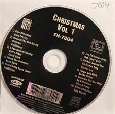 7804 CHRISTMAS FOREVER HITS KARAOKE CDG LOT WIRTZ