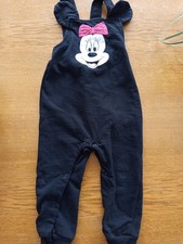 Disney Mädchen Hose Latzhose Schwarz Größe...