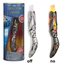 Doctor Who 13th Doctor Sonic Screwdriver Replica Sound Light Prop Cosp Xmas Gift