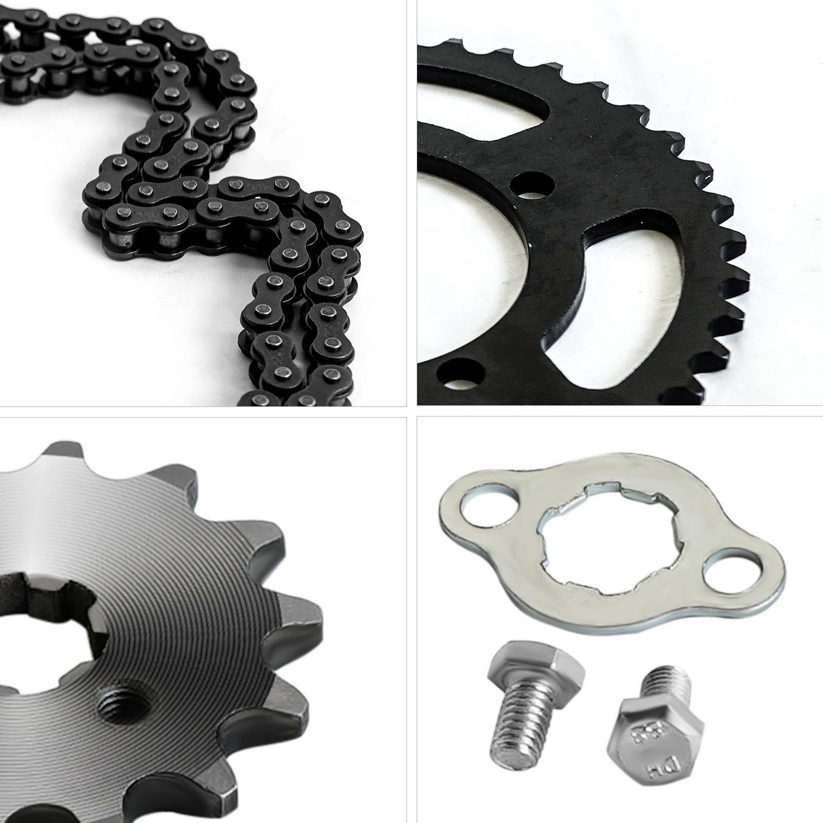 420 Kettenrad-Kit (155 Mm / 37 Zähne + 17 Zähne) – Für 50–125 Cc Mini Bikes, ATV & Go-Kart 420 Kettenrad-Kit (155 Mm / 37 Zähne + 17 Zähne) – Für 50–125 Cc Mini Bikes, ATV & Go-Kart