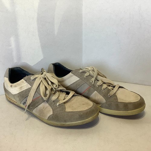 Men's HH Helly Hansen Faerder Seilasen Collab Sailing Shoes Size 12 White/Gray