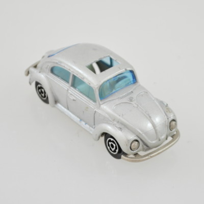 Majorette No. 202 - VW Volkswagen Beetle 1302 - Bug - 1:60 - Silver
