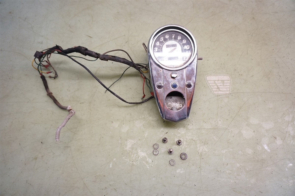 1964 Harley EL FL FLH Panhead Knucklehead Duo Glide OEM *2630 Dash