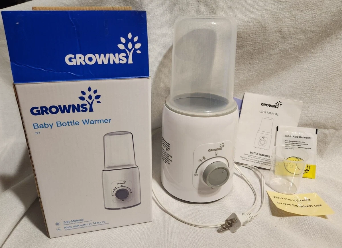 Growns baby bottle warmer 2025