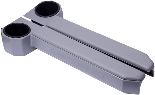 Pair RH & LH Grey Door Armrest Cup Holder Compatible with Toyota Land Cruiser... - Picture 7 of 12