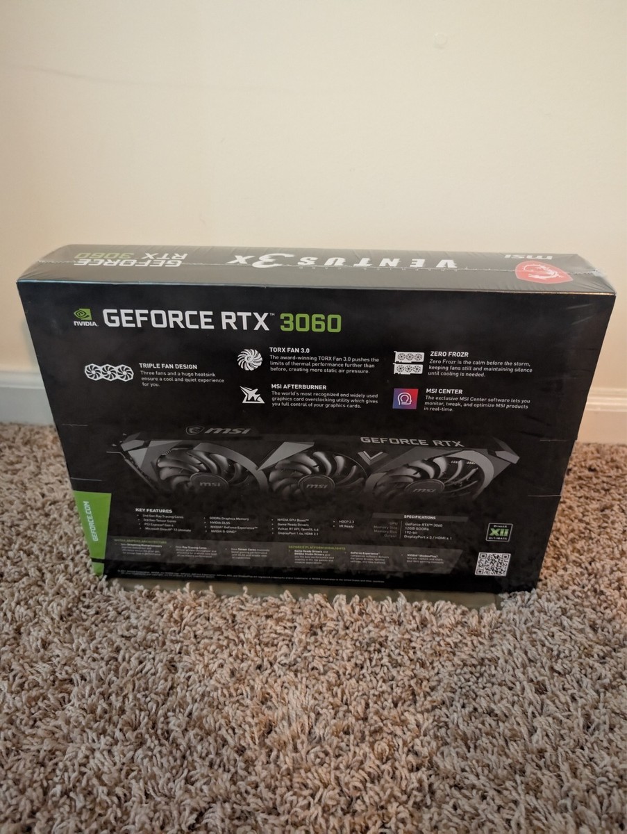 MSI GeForce RTX 3080 Ventus 3X 10G OC 10GB GDDR6X Graphics MSI GeForce RTX 3080 Ventus 3X 10G OC 10GB GDDR6X Graphics