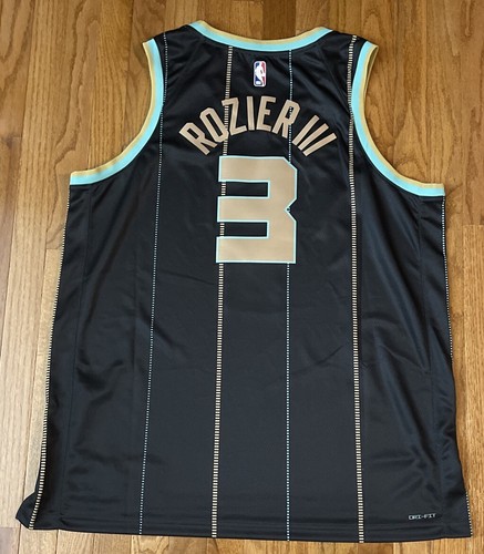 Terry Rozier Men's Charlotte Hornets Nike Jordan City Swingman Jersey 56 2XL - Picture 3 of 4