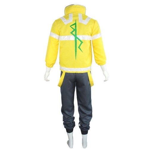 NEW Anime Cyberpunk Edgerunners Martinez David Cosplay Costume Wig Yellow Jacket - Picture 4 of 13