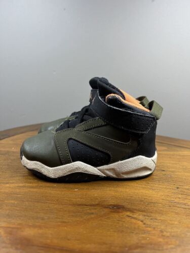 Nike Jordan Lift Off Kids Boys Shoes 6C Olive Green Orange AV1244-300 - Picture 1 of 7