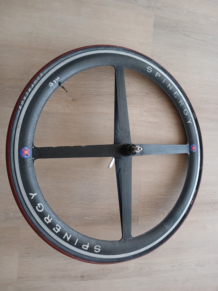 700C Spinergy Rev X Carbon Fiber 8 speed Cassette Clincher Rear