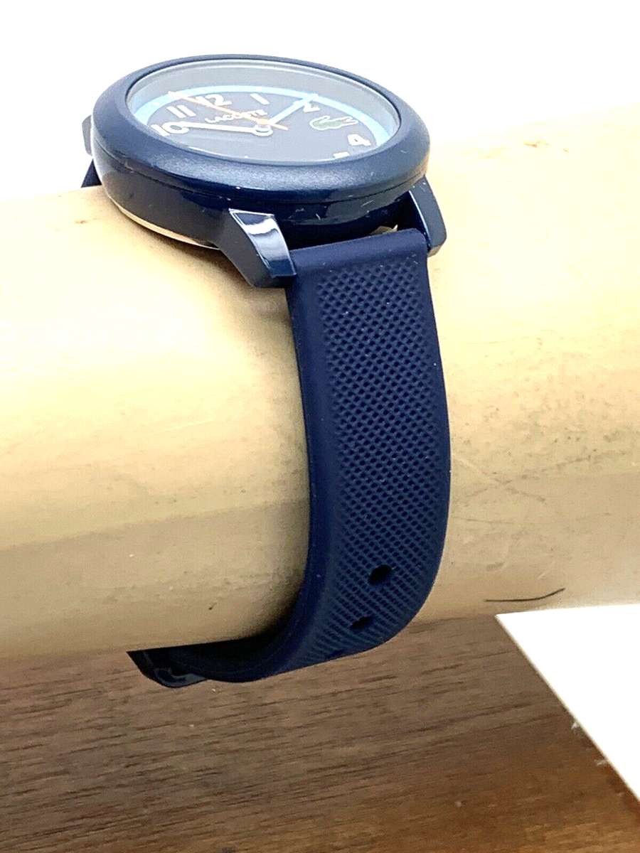 Lacoste Women\'s Kids Watch 2030043 Quartz Blue Dial Textured Rubber Band 33mm Lacoste Women main image 2