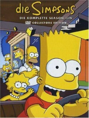 Die Simpsons - Die komplette Season 10 (Collector's Edition, 4 DVDs) (DVD, 2007)