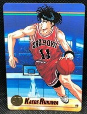 Rukawa Kaede Slam dunk Shohoku Bandai Card 1994 9 Very Rare Japan F/S