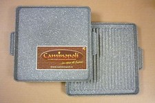 Piastra in Ghisa per la Cottura Griglia da mettere sul Gas il Grill Rigata 30x30