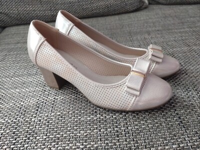 GOODIN ECHTES LEDER Pumps  Gr: S   Atmungsaktiv Gr. 36 Rose Neu Ungetragen