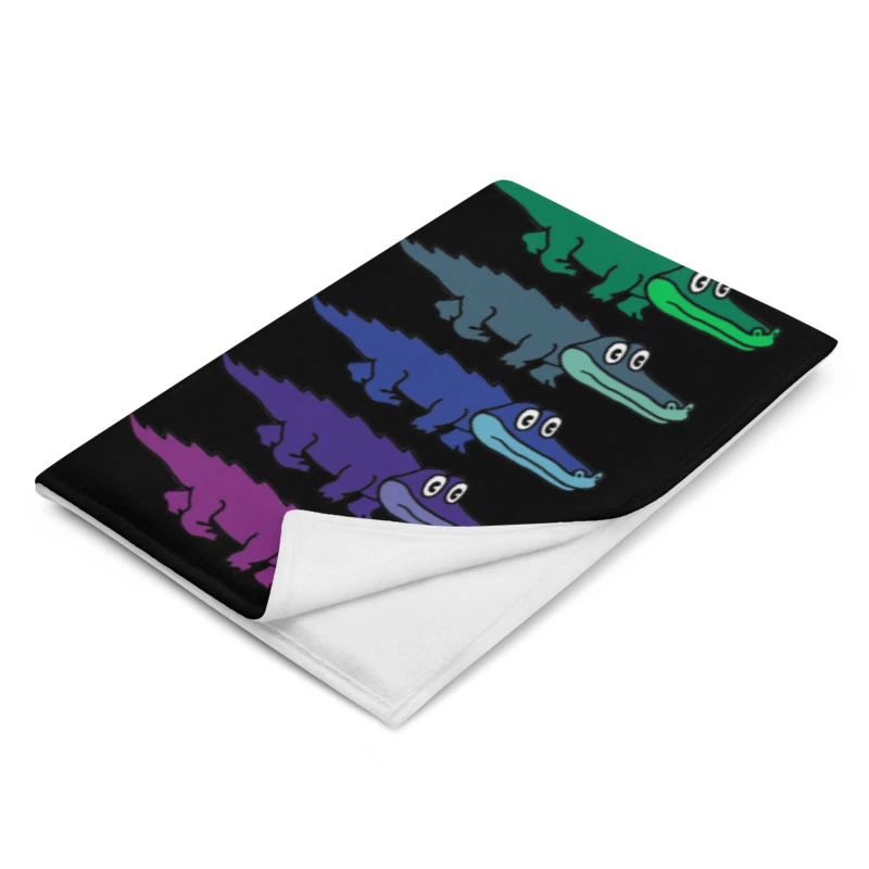 Manta King Gizzard 60 x 80 multicolor Gator Foto 3 de 4