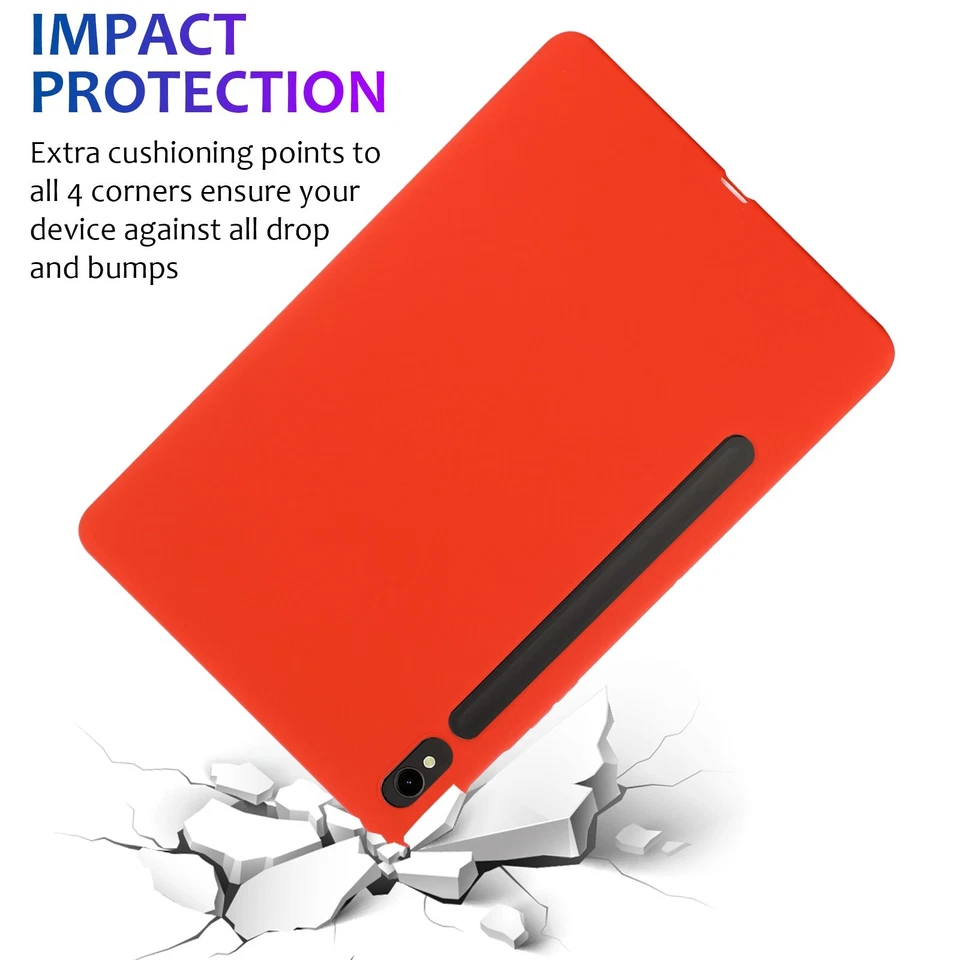 Durable Boosting Soft Environmental Silicone Case f Samsung Galaxy Tab S10 Ultra - Image 3 of 4