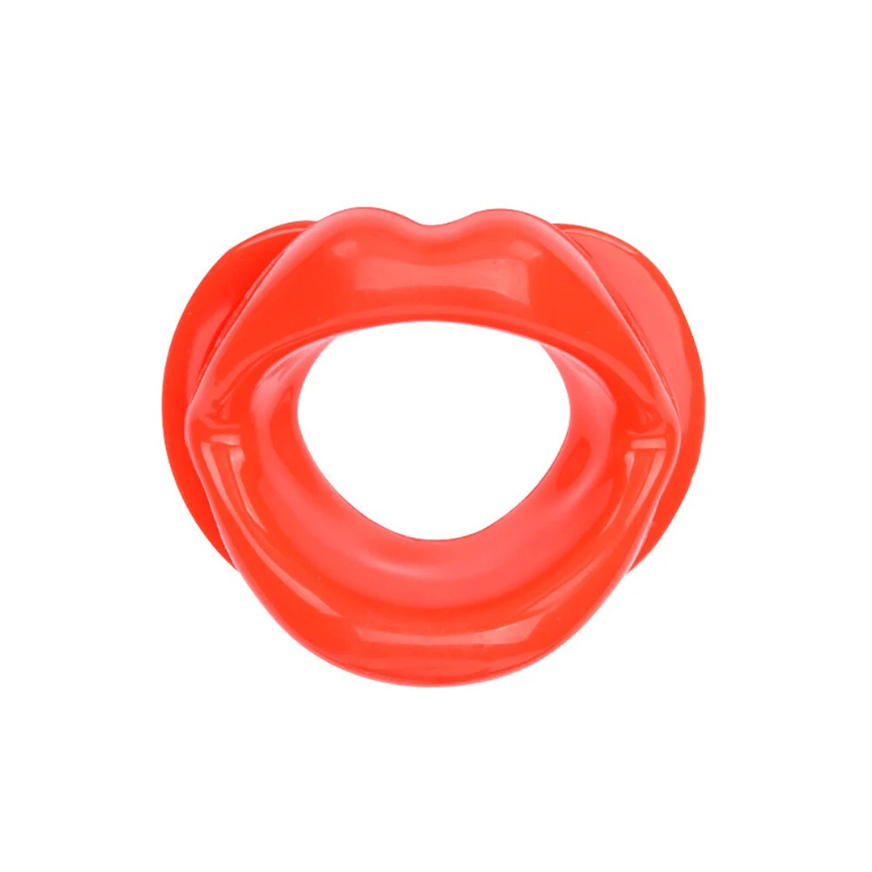 Mordaza de bondage labios boca abierta para sexo oral retención de garganta profunda para mujeres Foto 3 de 4